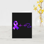 ハートビートオピオイドリボン オピオイド過剰摂取の認識 カード (黄色い花)