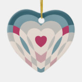 ハートビートオーナメント セラミックオーナメント (正面)