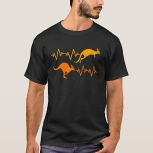 ハートビートカンガループルオーバーフード付きスウェットシャツ Tシャツ