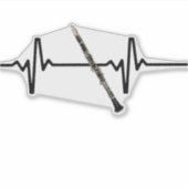 ハートビートクラリネット シール (正面)