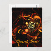 ハートビートサンキューポストカード ポストカード (正面/裏面)