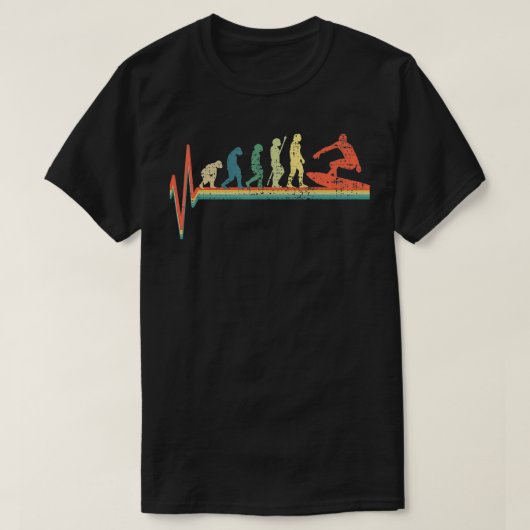 ハートビートサーフギフト Tシャツ (デザイン正面)