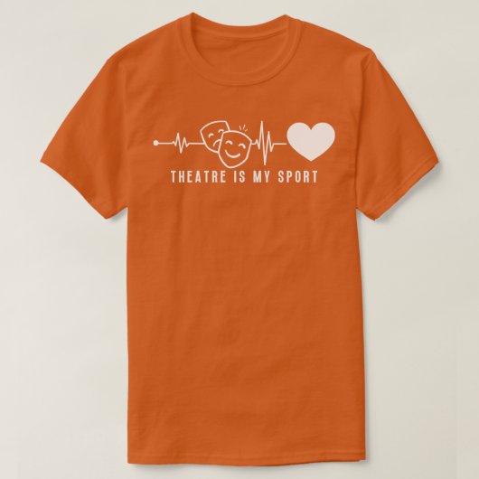 ハートビートシアター19 Tシャツ (デザイン正面)