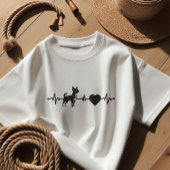 ハートビートチワワ Tシャツ