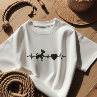 ハートビートチワワ Tシャツ