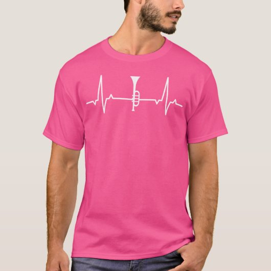 ハートビートトランペット Tシャツ (正面)