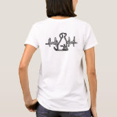 ハートビートドッグ Tシャツ (裏面)