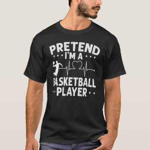 ハートビートバスケットボールスポーツバスケ撮影 Tシャツ