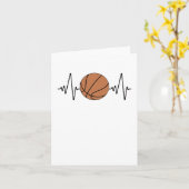 ハートビートバスケットボール カード (黄色い花)