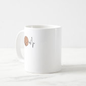 ハートビートバスケットボール コーヒーマグカップ (正面左)