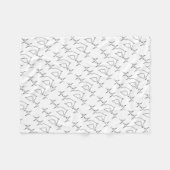 ハートビートホース フリースブランケット (正面(横))