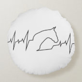 ハートビートホース ラウンドクッション (裏面)
