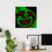 ハートビートポスター ポスター (ホームオフィス)