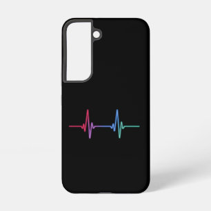ハートビートレインボープライドLGBTQ Ally Samsung Galaxy S22ケース