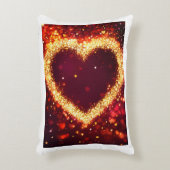 ハートビートレスト枕 アクセントクッション (正面(垂直))