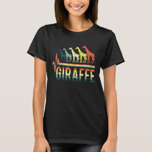 ハートビートワードキリン動物 Tシャツ