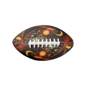 ハートビート抽象芸術アート アメリカンフットボール (正面)