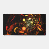 ハートビート抽象芸術アート デスクマット (正面)