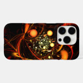 ハートビート抽象芸術アート Case-Mate iPhoneケース (裏面 (横))