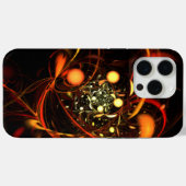 ハートビート抽象芸術アート Case-Mate iPhoneケース (裏面 (横))