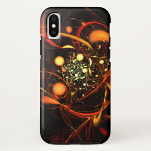 ハートビート抽象芸術アート iPhone XSケース