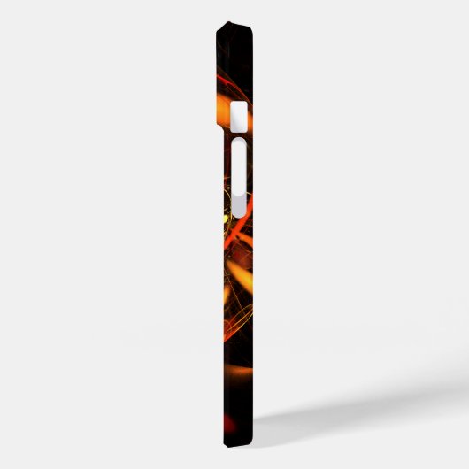 ハートビート抽象芸術アート Case-Mate iPhoneケース (裏面 / 左)