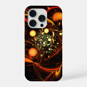 ハートビート抽象芸術アート iPhone 15 PROケース