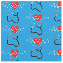 ハートビート線聴診器の記号 ファブリック