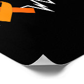 ハートビート製品白血病リボン白血病領域 ポスター (角)