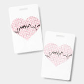 ハートビート7号 バッジ (表裏)