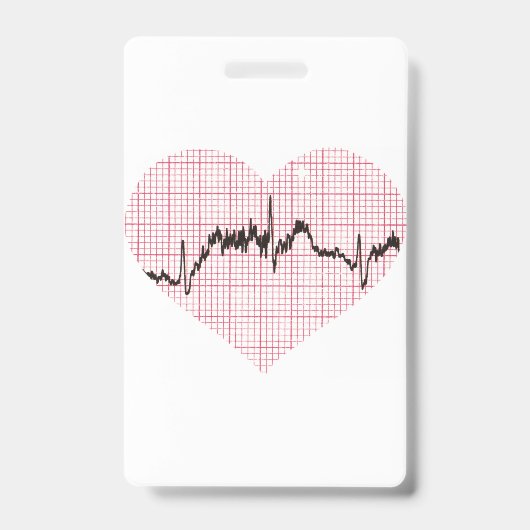 ハートビート7号 バッジ (表面)