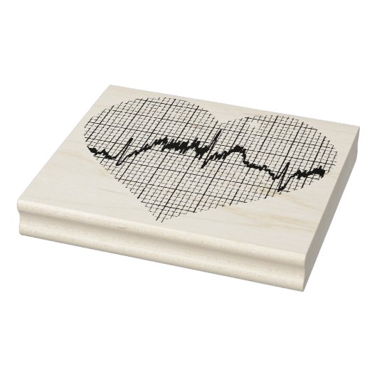 ハートビート7号 ラバースタンプ (スタンプ)