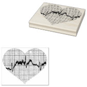 ハートビート7号 ラバースタンプ (押印)
