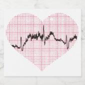 ハートビート7号 リキュールボトルラベル (シングルラベル)