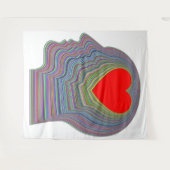 ハートビート タペストリー (正面(横))