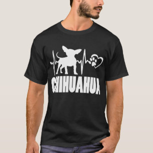 ハートビート – チワワ最高のド・フレンド Tシャツ