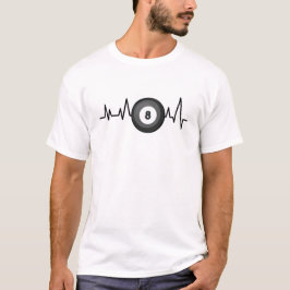 ハートビート - ビリヤード Tシャツ