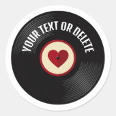 ハートビート ラウンドシール (正面)