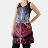 ハートビート、抽象芸術超現実的ファンタジーフラクタル・アート エプロン (インサイチュ)