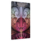 ハートビート、抽象芸術超現実的ファンタジーフラクタル・アート クリップボード (右)