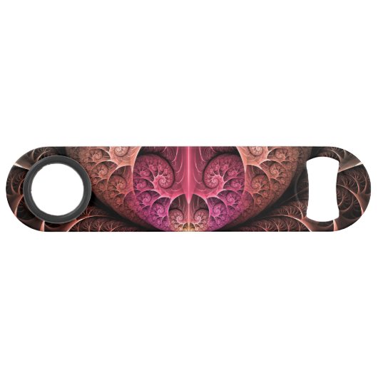 ハートビート、抽象芸術超現実的ファンタジーフラクタル・アート スピード栓抜き (正面(横))