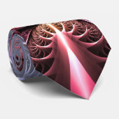 ハートビート、抽象芸術超現実的ファンタジーフラクタル・アート ネクタイ (ロール)