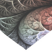 ハートビート、抽象芸術超現実的ファンタジーフラクタル・アート ロングテーブルランナー (コーナー)