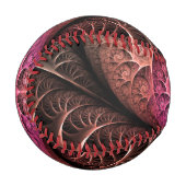 ハートビート、抽象芸術超現実的ファンタジーフラクタル・アート 野球ボール (正面左)