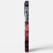 ハートビート、抽象芸術超現実的ファンタジーフラクタル・アート Case-Mate iPhoneケース (裏面 / 左)