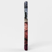 ハートビート、抽象芸術超現実的ファンタジーフラクタル・アート Case-Mate iPhoneケース (裏面/右)