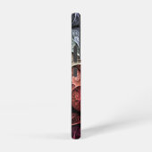 ハートビート、抽象芸術超現実的ファンタジーフラクタル・アート SAMSUNG GALAXYケース (右側面)