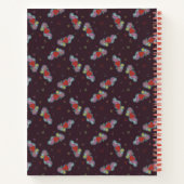 ハートビート：音楽好きのためのドゥードル：オレンジ ノートブック (裏面)