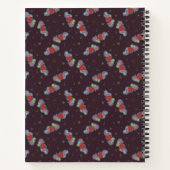 ハートビート: 音楽好きのためのドゥードル: 赤 ノートブック (裏面)