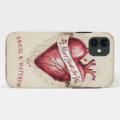 ハートビート Case-Mate iPhoneケース (裏面(横))